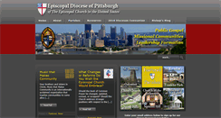 Desktop Screenshot of episcopalpgh.org